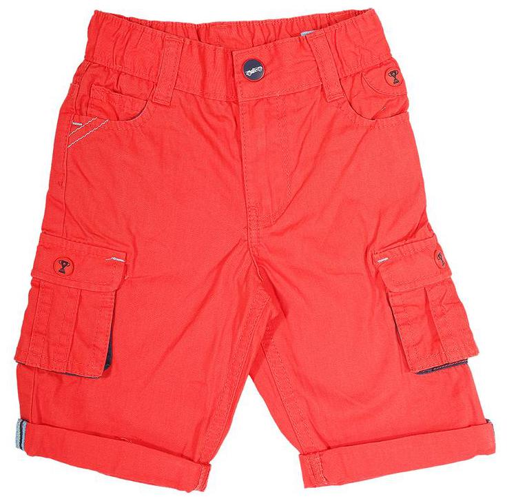 

Shishu Unisex Denim Solid Capri - Red