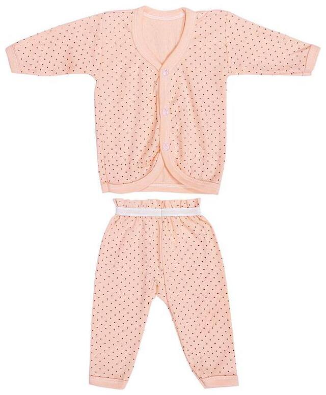 Shishu Baby girl Top & bottom set - Orange