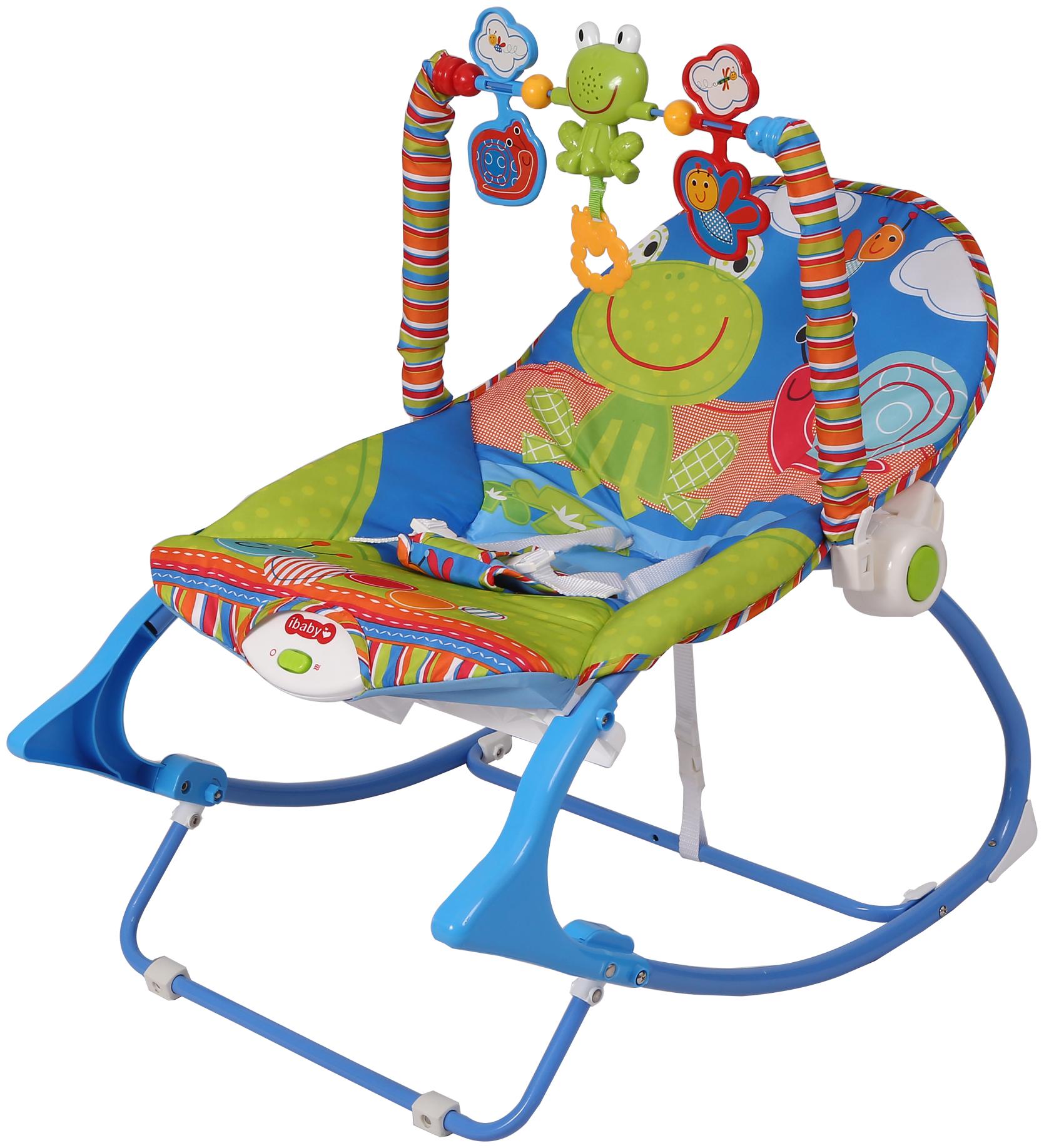 Baby Bouncer Rocker Seat Infant To Toddler Girl Nursery Chair Gift Toys NEW