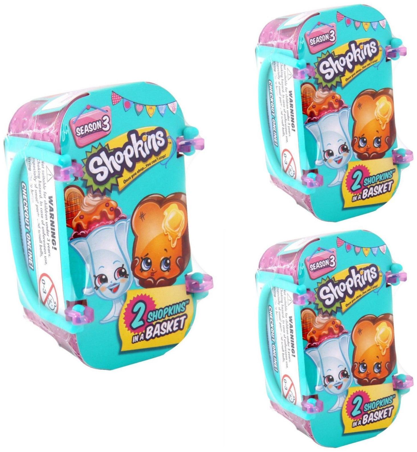 

Shopkins Blind Boxes Seasons 1 thru 7 and Holidays Stocking Stuffer Free Ship