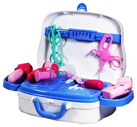 ShopMeFast Happy Doctor Sliding Suitcase Doctor Play Set Toy for Kids