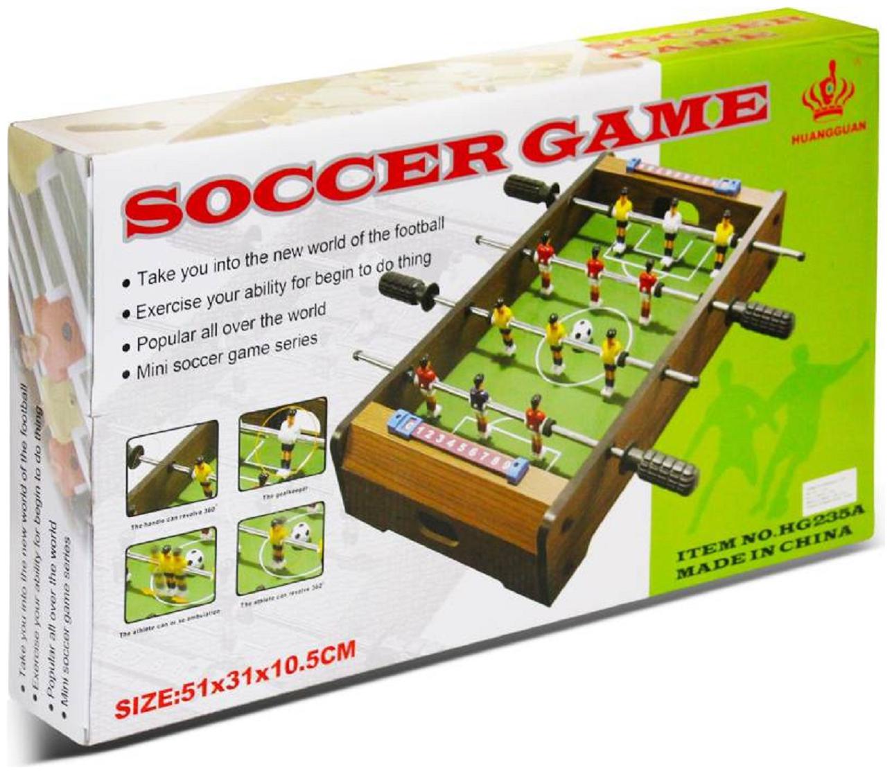 

Shribossji Pool Table 4 Poles Mini Soccer Table Mini Football Indoor Sports Board Game For Kids (Multicolor) Board Game