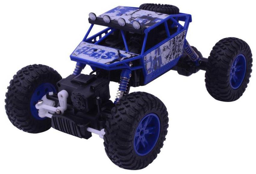

Shribossji Remote Controlled Battery operated 1 18 Scale 2 4 Ghz 4 Wheel Driver Rechargeable Rock Crawler Monster Car