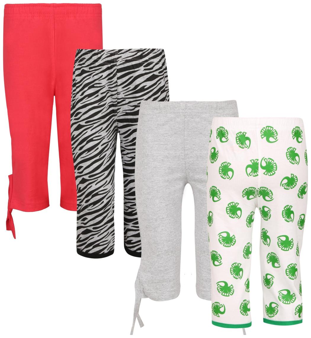 

Sinimini Girl Cotton Printed Capri - Multi