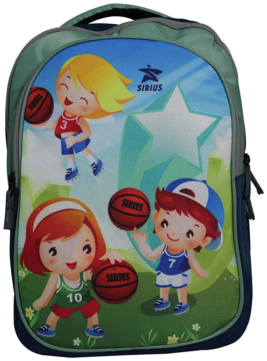 

Sirius Baby Bag V4 Aquamarine amp Blue-Green Kids School Bag Backpack Multi Color School Bag