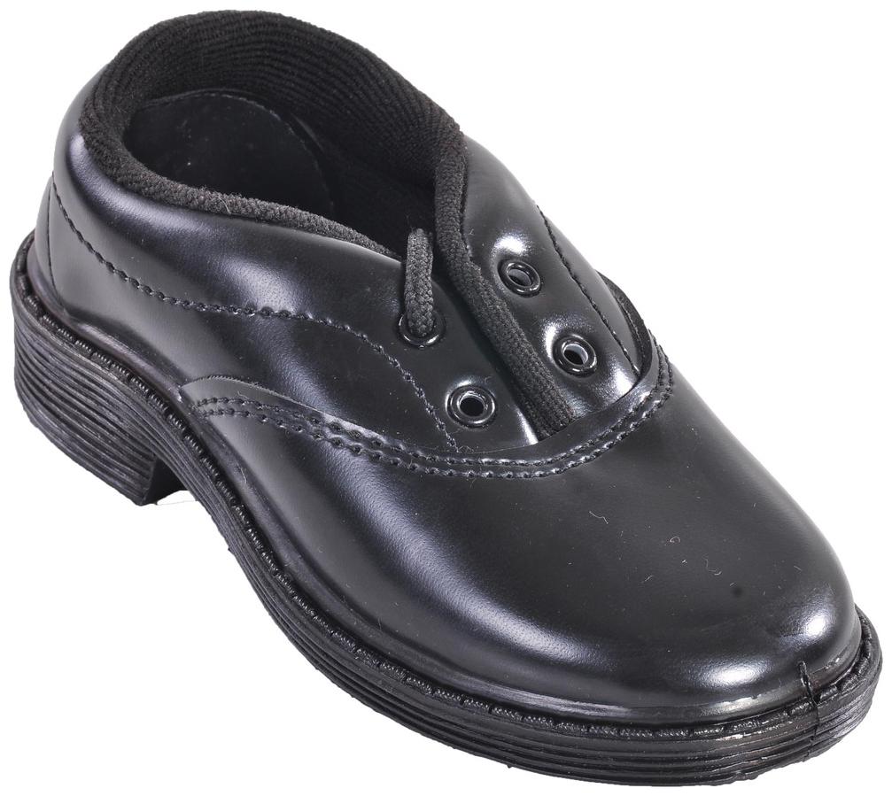 

Ajanta Black Boys School Shoes