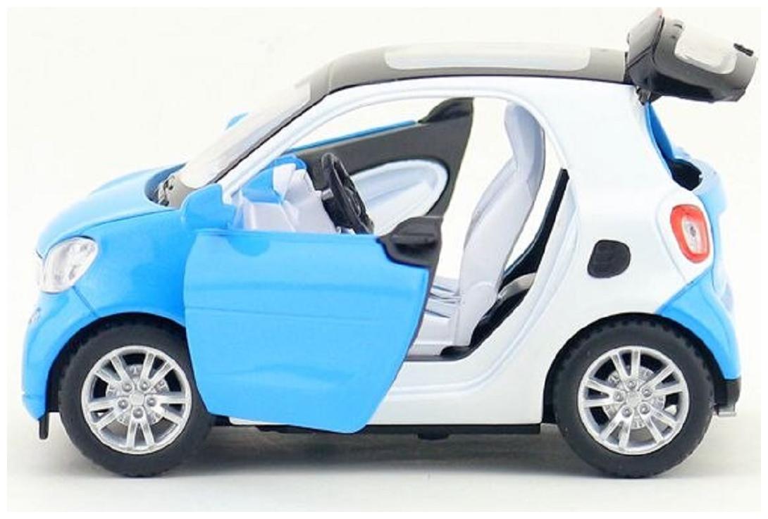 

SKS Die Cast Metal Smart Pull Back Car Toy with Openable Doors Light and Sound Effects