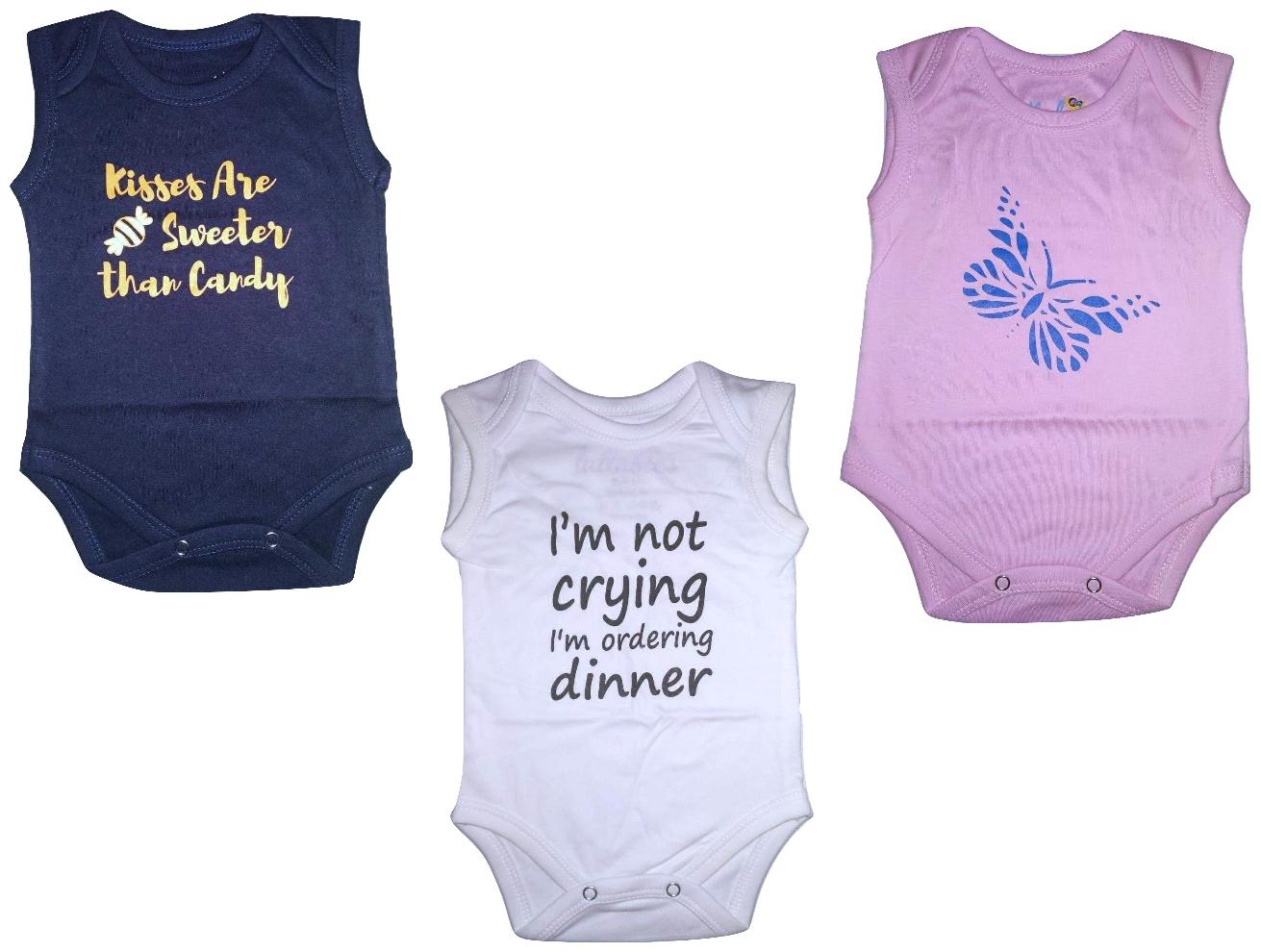 

Sleeveless Bodysuit Set of 12