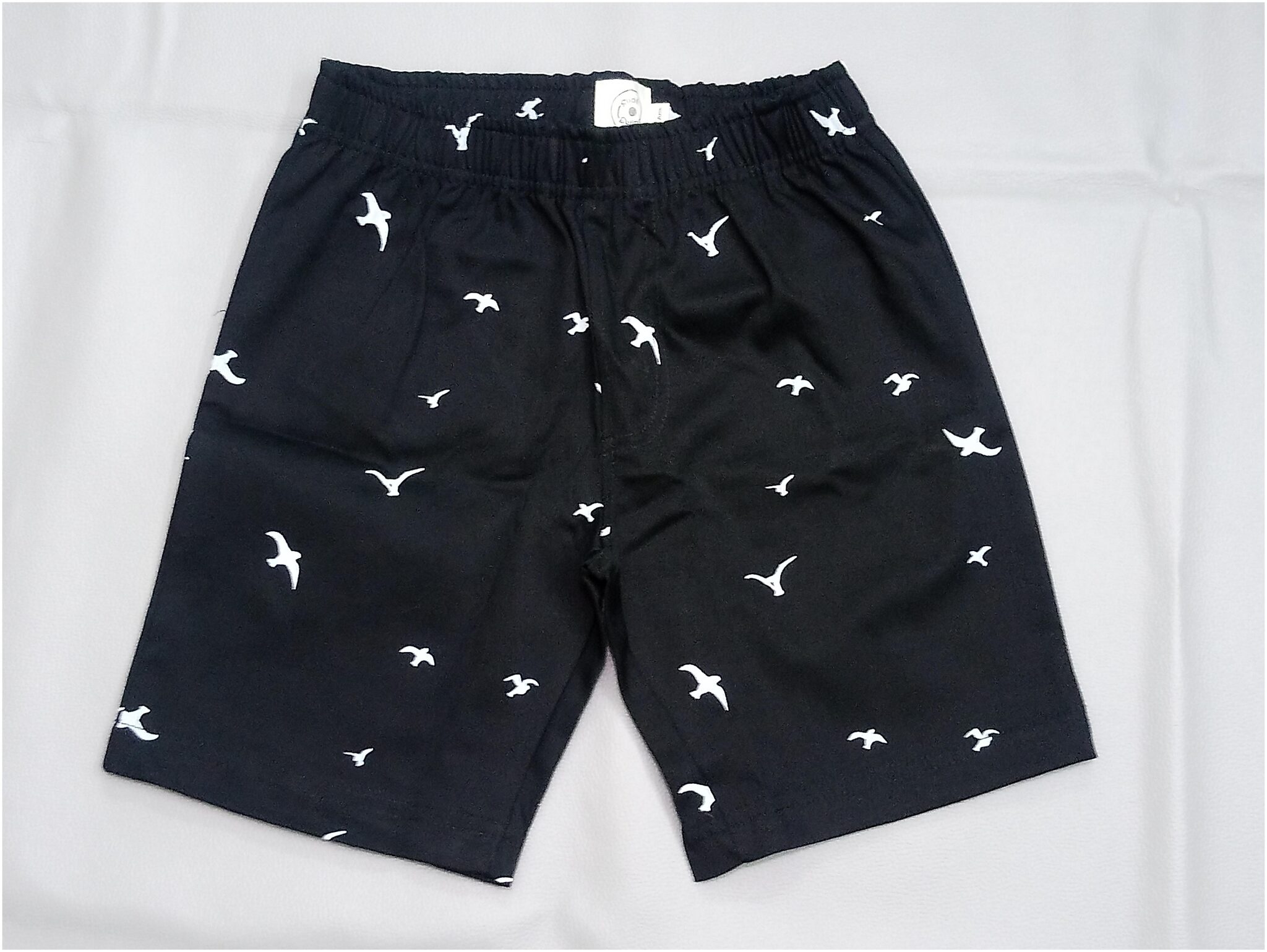 

Slides Swings Boys Shorts with Back Pocket (Black)
