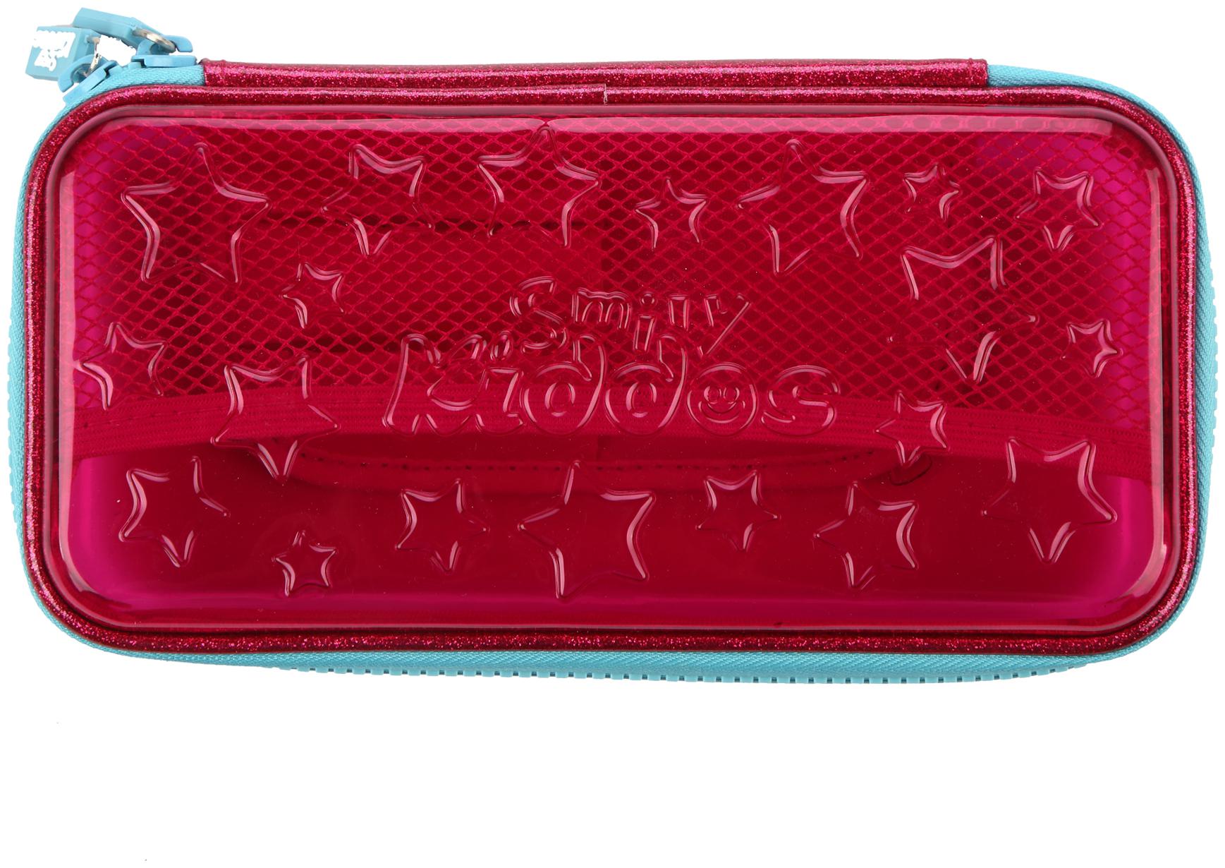 

Smily Kiddos PVC Small Pencil case for school office use (Pink)