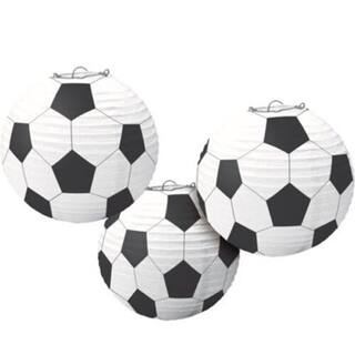 Buy Soccer Ball Paper Lantern Decorations 3 Birthday Party