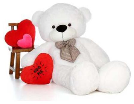 

CROCOZILE White Teddy Bear - 80 cm