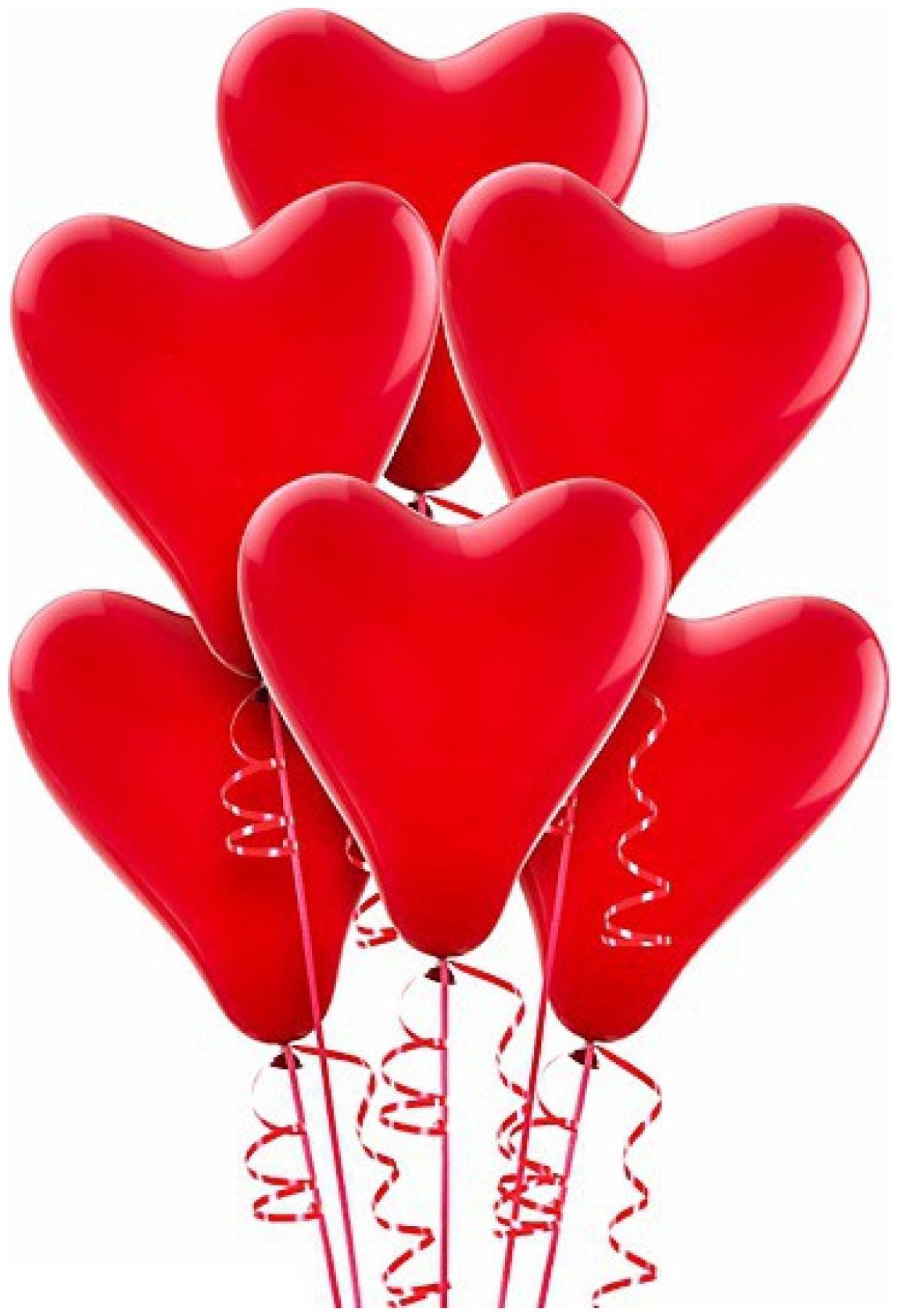 

Solid Heart Shaped Balloon (Red Pack of 50) FREE Banner