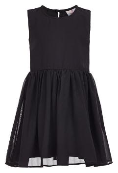

Oxolloxo Black Polyester Sleeveless Above Knee Princess Frock ( Pack of 1 )