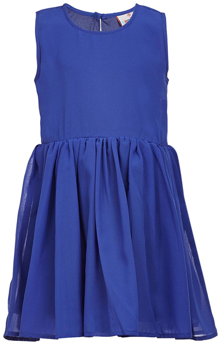 

Oxolloxo Blue Polyester Sleeveless Above Knee Princess Frock ( Pack of 1 )