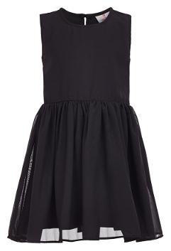 

Oxolloxo Black Polyester Sleeveless Above Knee Princess Frock ( Pack of 1 )