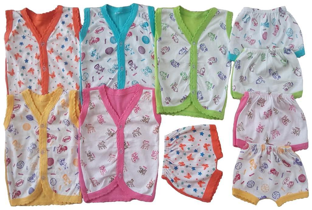 

Sonpra Unisex Top bottom set - Multi