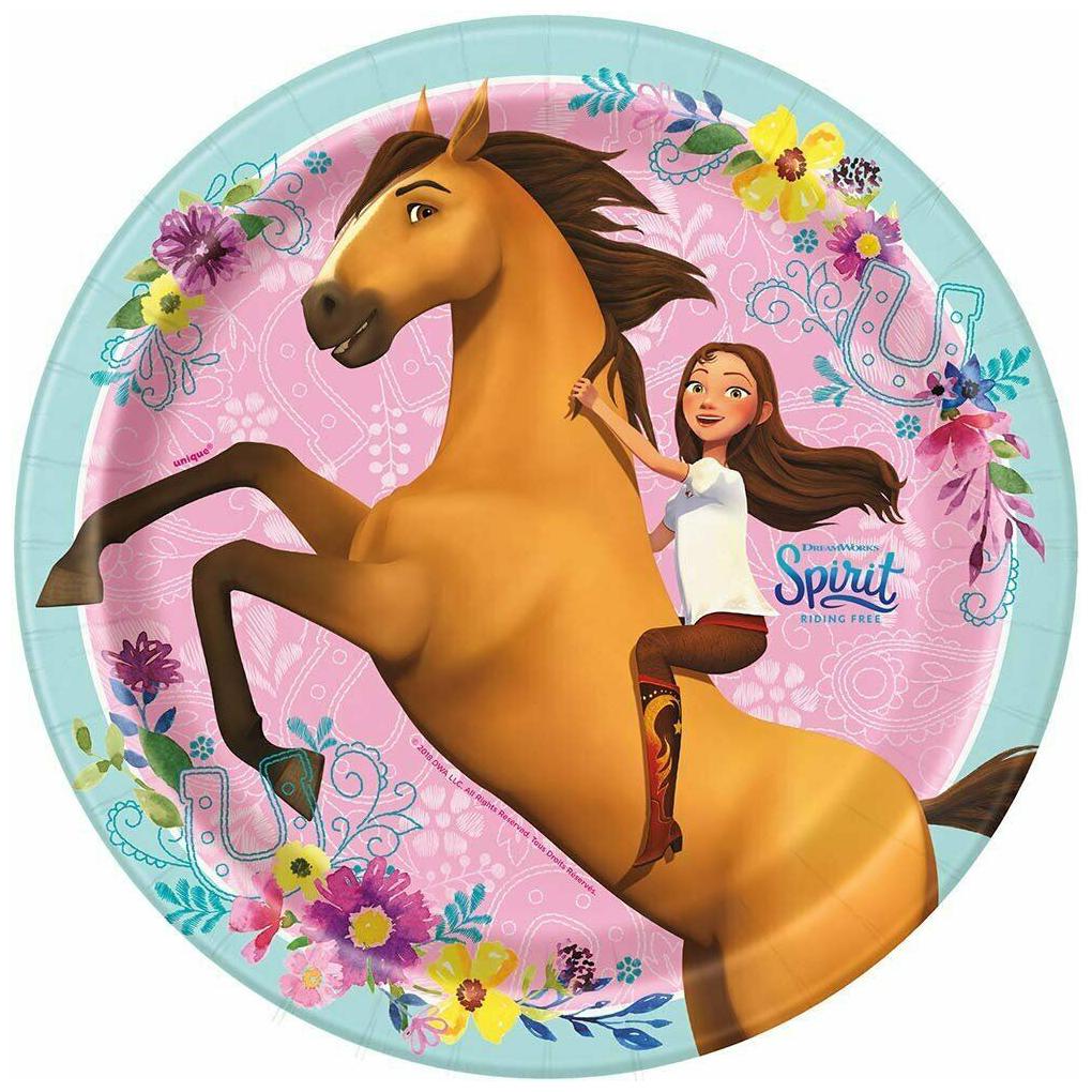 

Spirit Riding Free Dinner Party Plates 8 Ct
