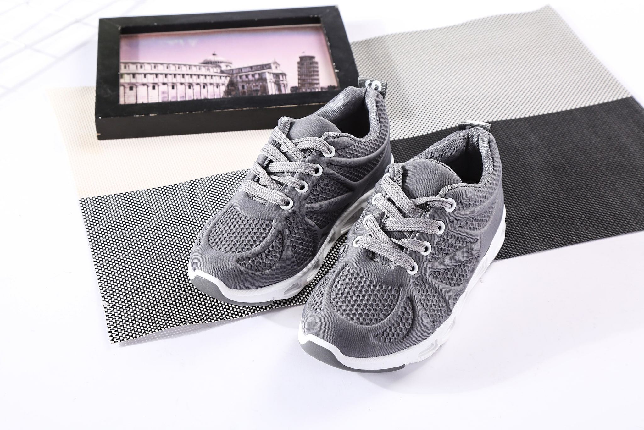 

Enso Grey Boys Sport shoes