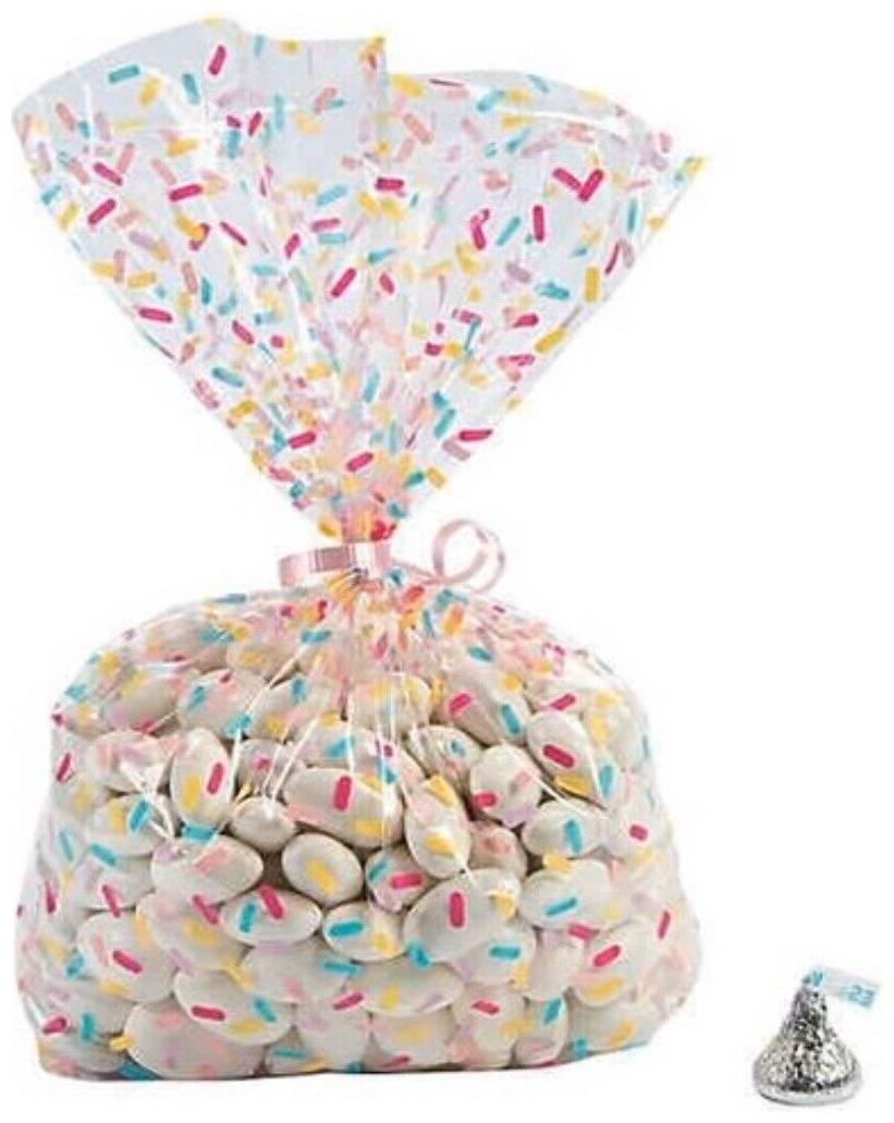 

Sprinkles on Top Ice Cream or Donut Party Treat Bags Set of 12