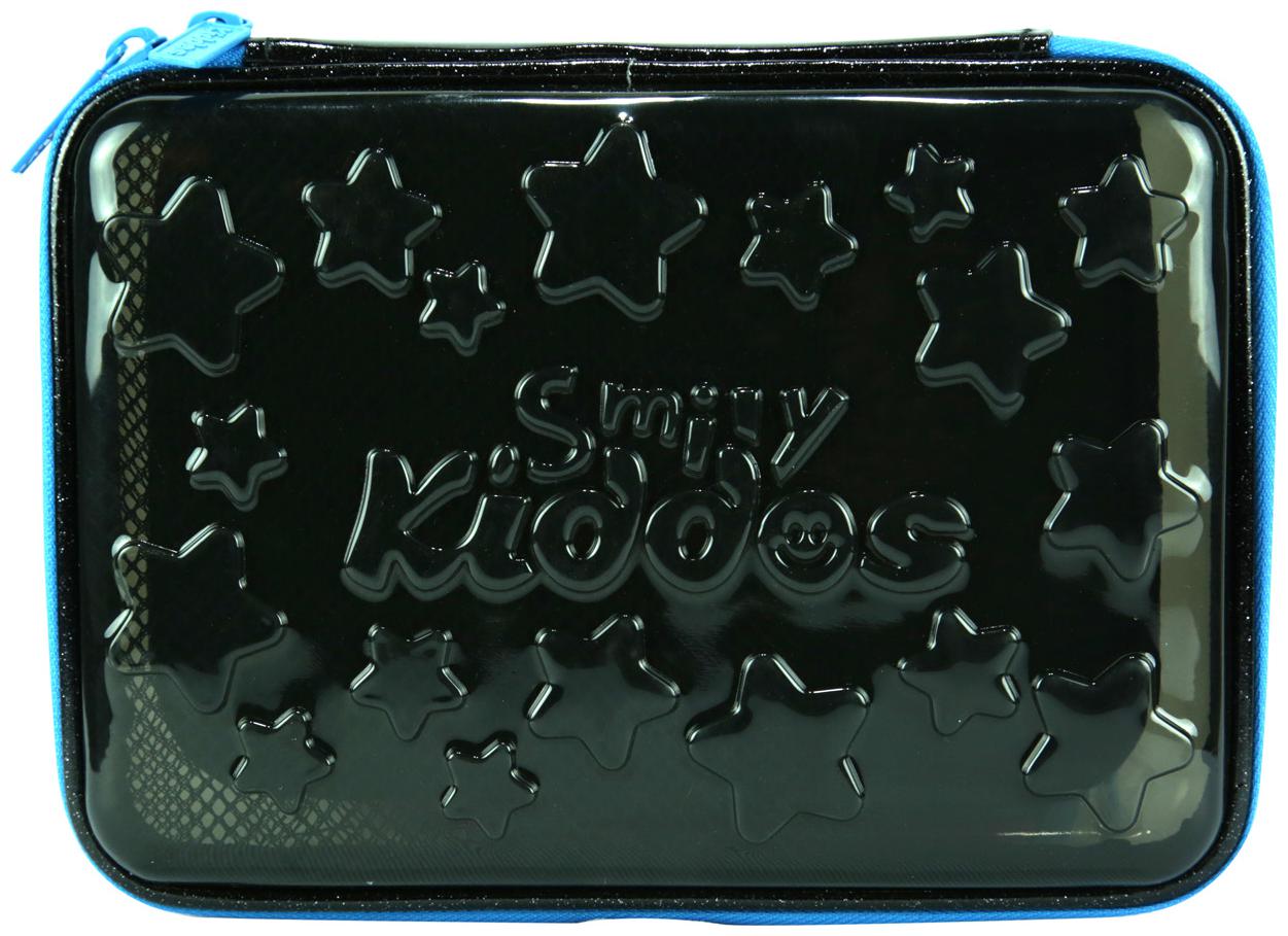 

Smily PVC Pencil case (Black pencil box for girls pencil case for Boys Girls Kids School pencil case pencil for girls stylish