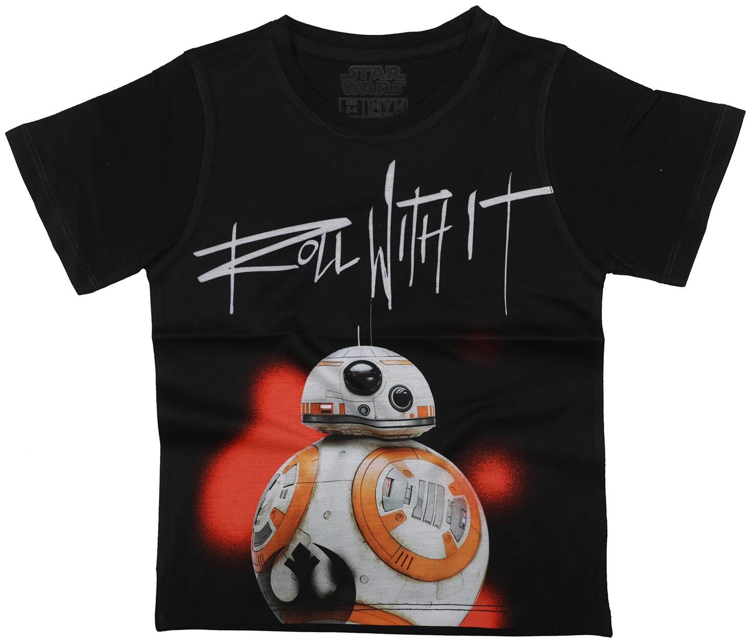 

Star Wars Boy Poly cotton Printed T-shirt - Black