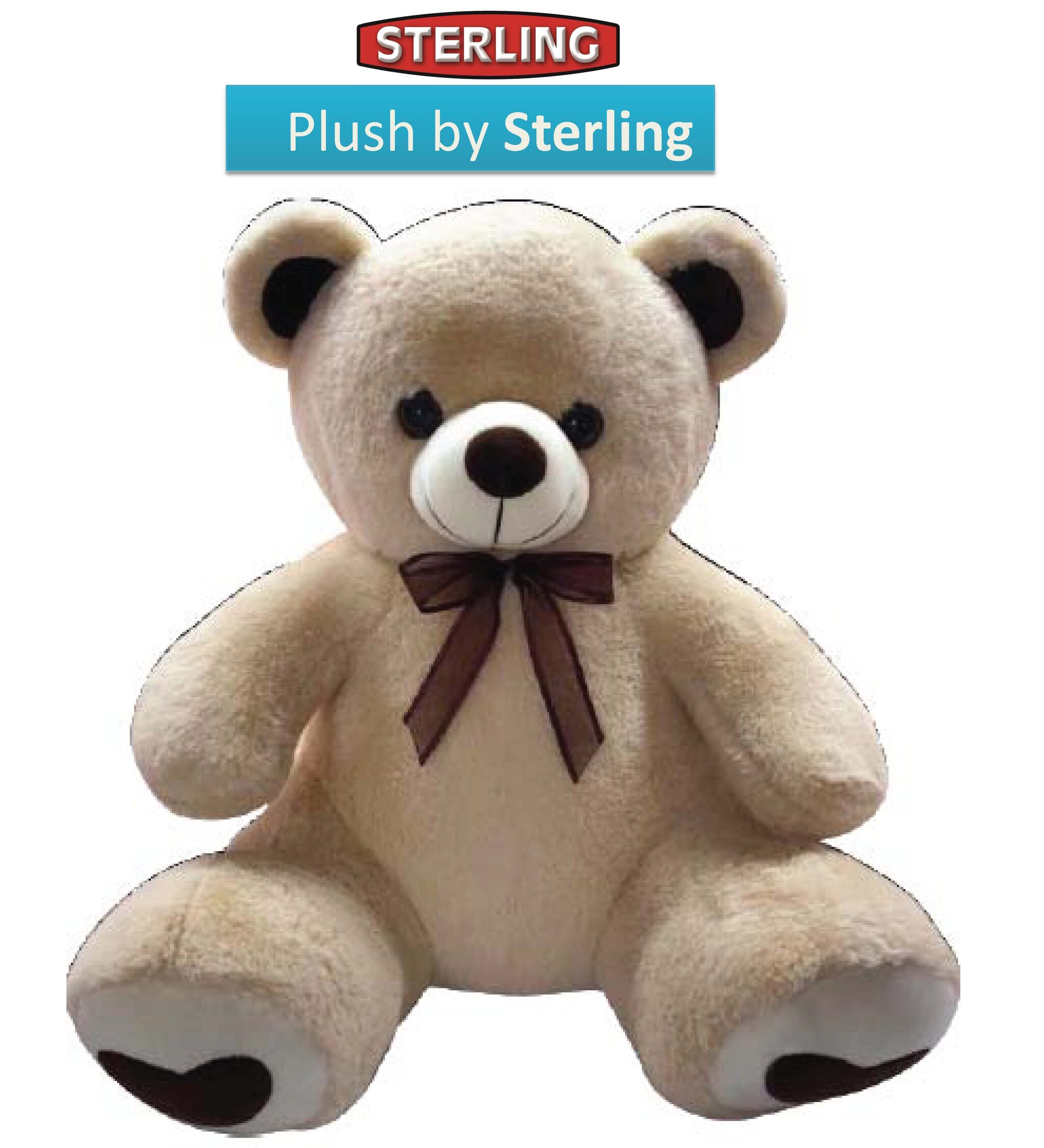 

Sterling Beige Teddy Bear - 70 cm