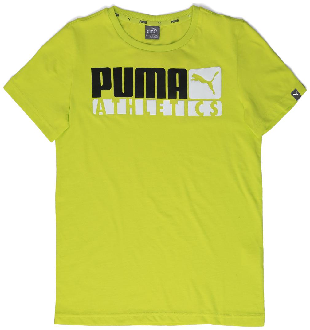 

Puma Boy Cotton Printed T-shirt - Yellow