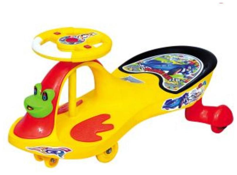 

Style Zone Frog Musical Swing Car