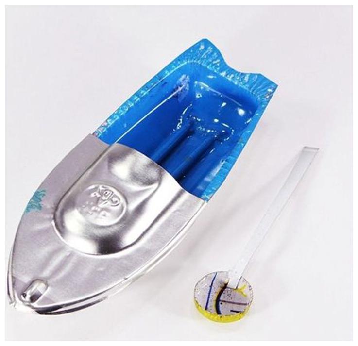 toy boat that runs on a candle