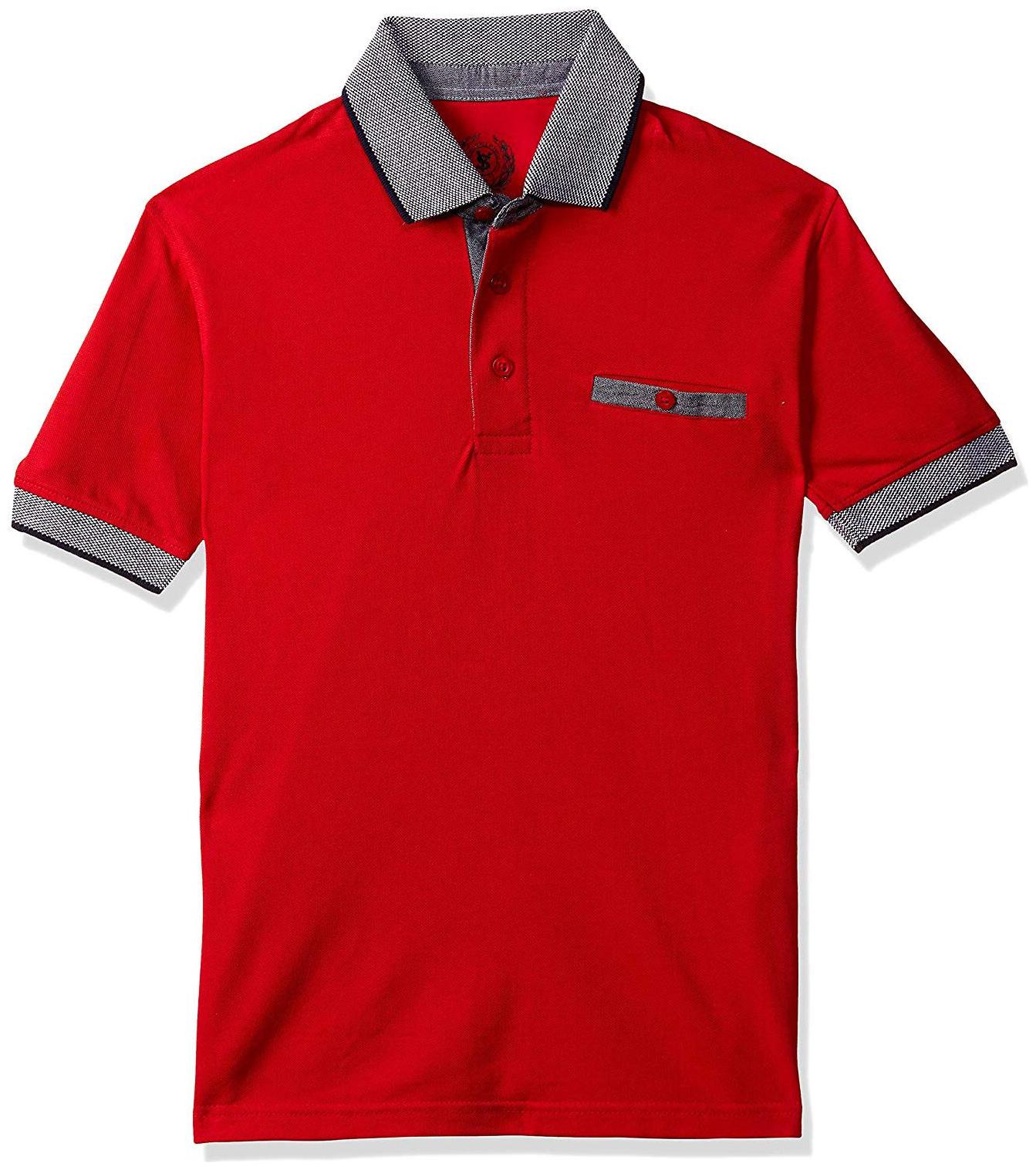 

SUPERYOUNG Boy Cotton Solid T-shirt - Red