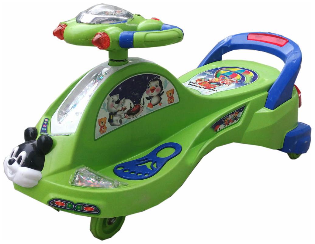 

Oh Baby Baby Frog Shape With Back Support Musical Light Magic Car For Your Kids se-mc-13