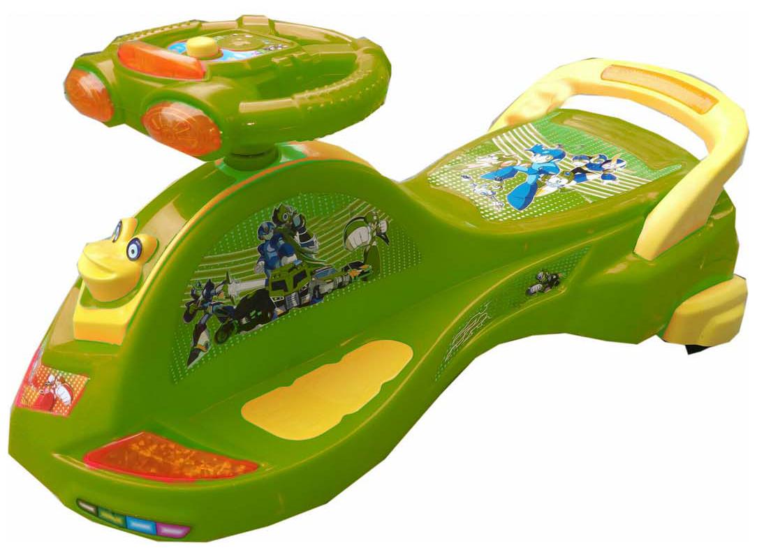 

Oh Baby Baby Frog Shape With Back Support Musical Light Magic Car For Your Kids se-mc-08