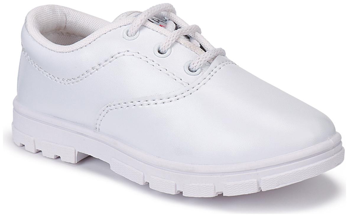 

Swiggy White Boys School Shoes