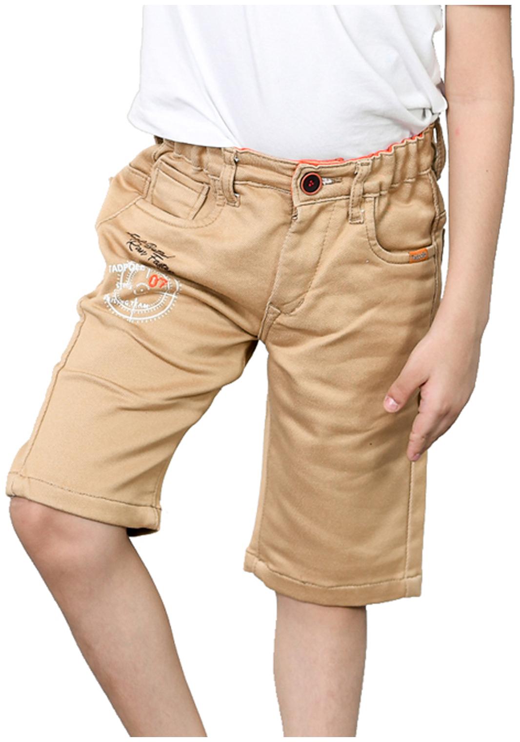 

TADPOLE Boy Solid Shorts 3 4ths - Beige