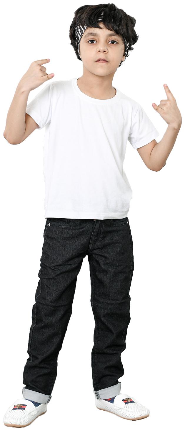 

TADPOLE Boy s Regular fit Jeans - Black