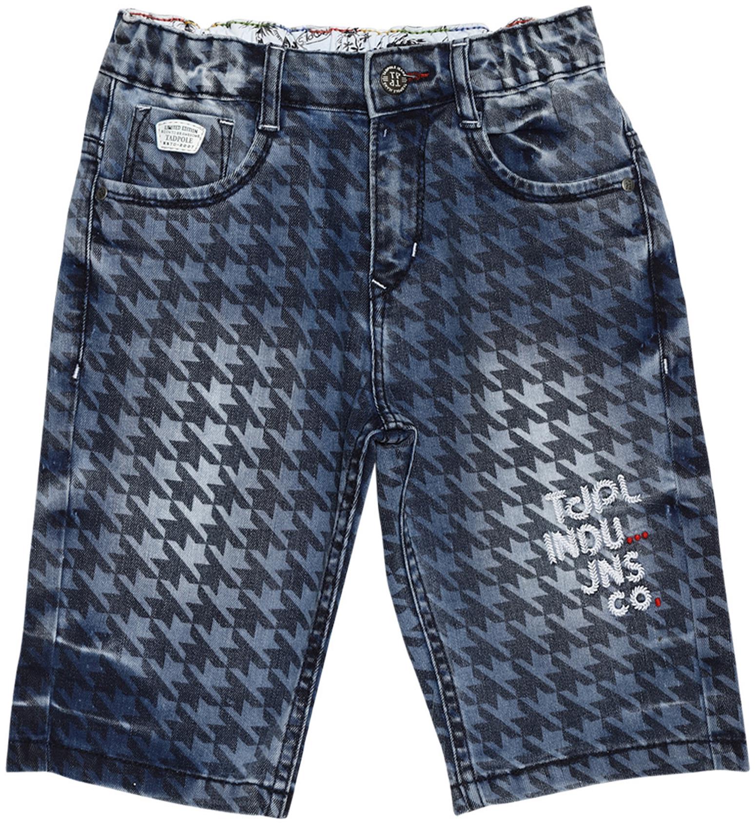 

TADPOLE Boy Printed Shorts 3 4ths - Blue