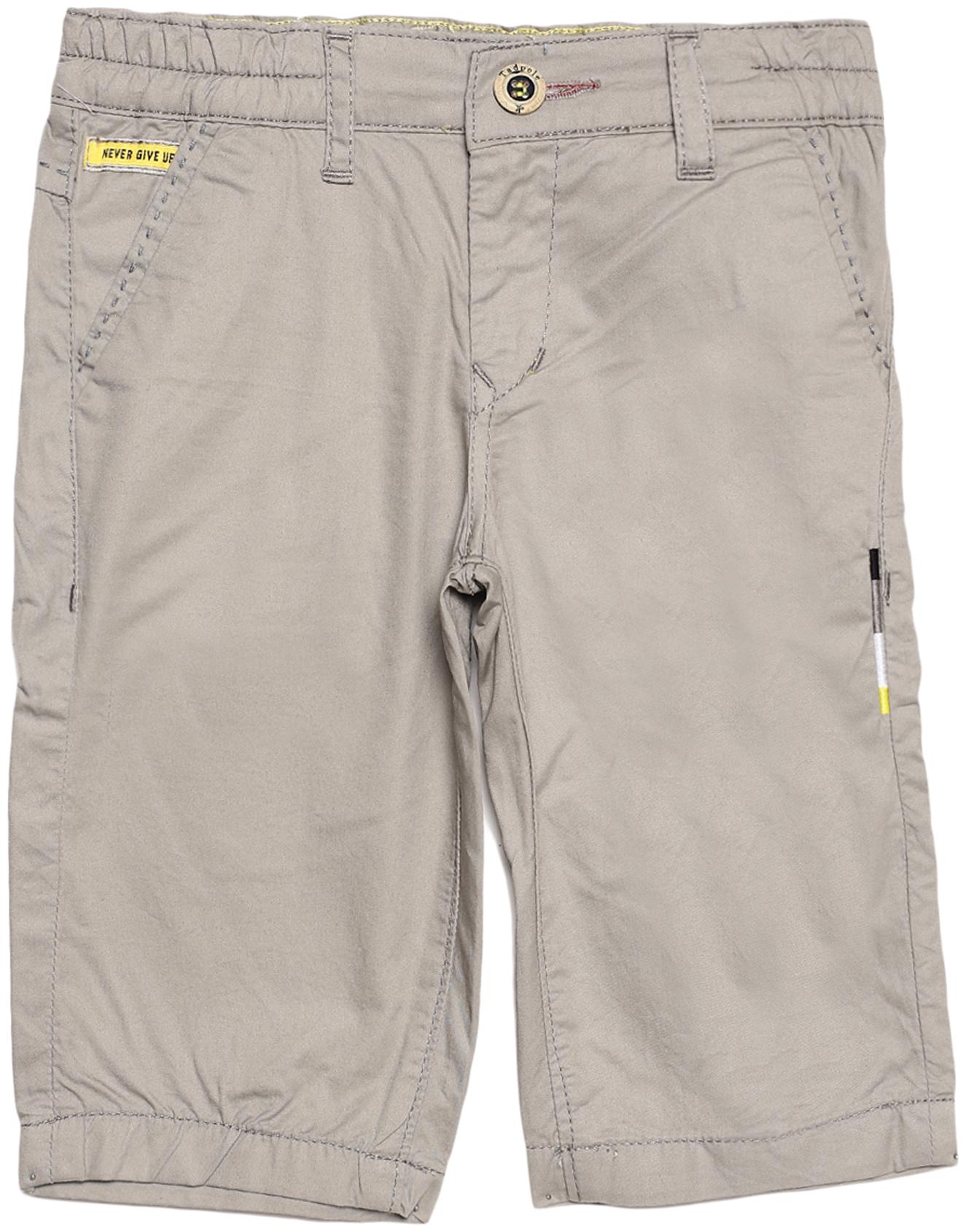 

TADPOLE Boy Solid Shorts 3 4ths - Grey