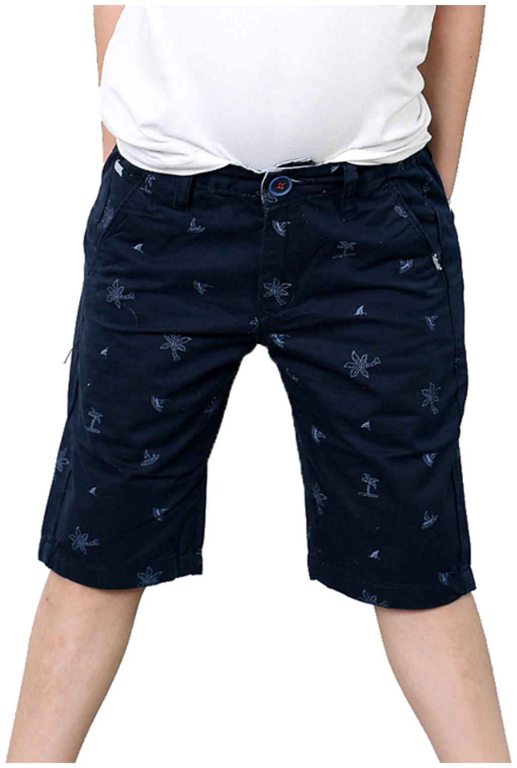 

TADPOLE Boy Solid Shorts 3 4ths - Blue