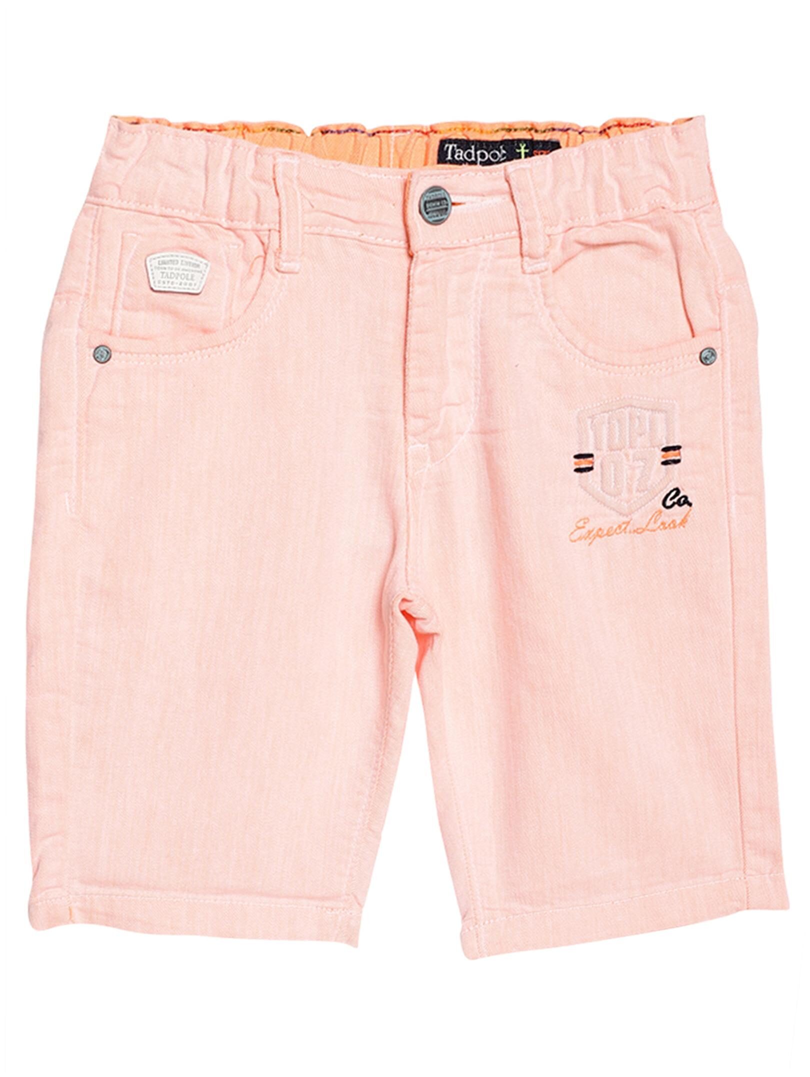 

TADPOLE Boy Solid Shorts 3 4ths - Pink