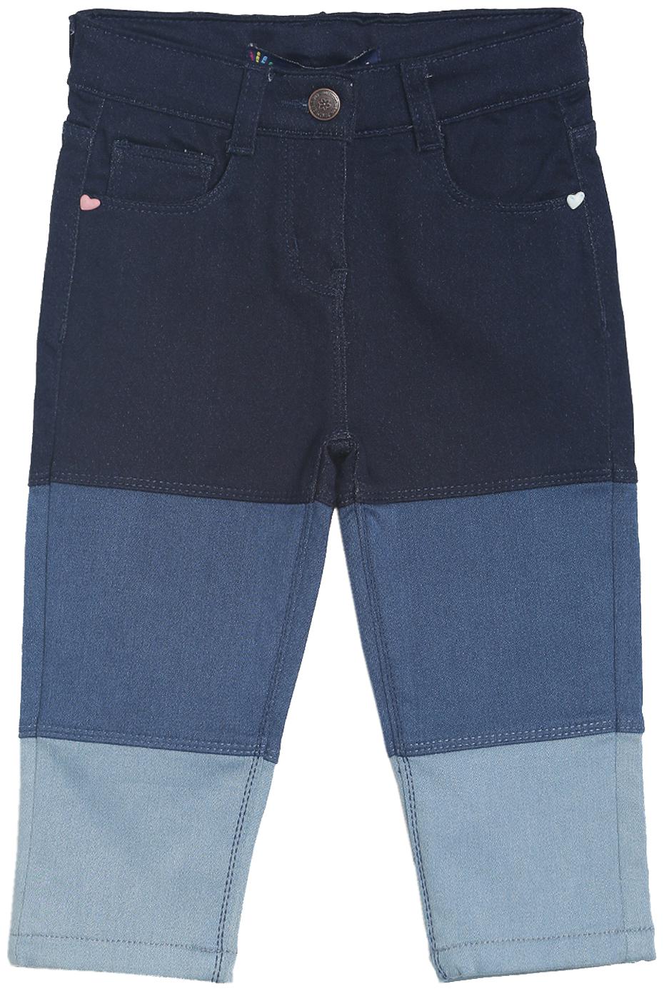 

Tales Stories Girl Cotton Solid Capri - Blue