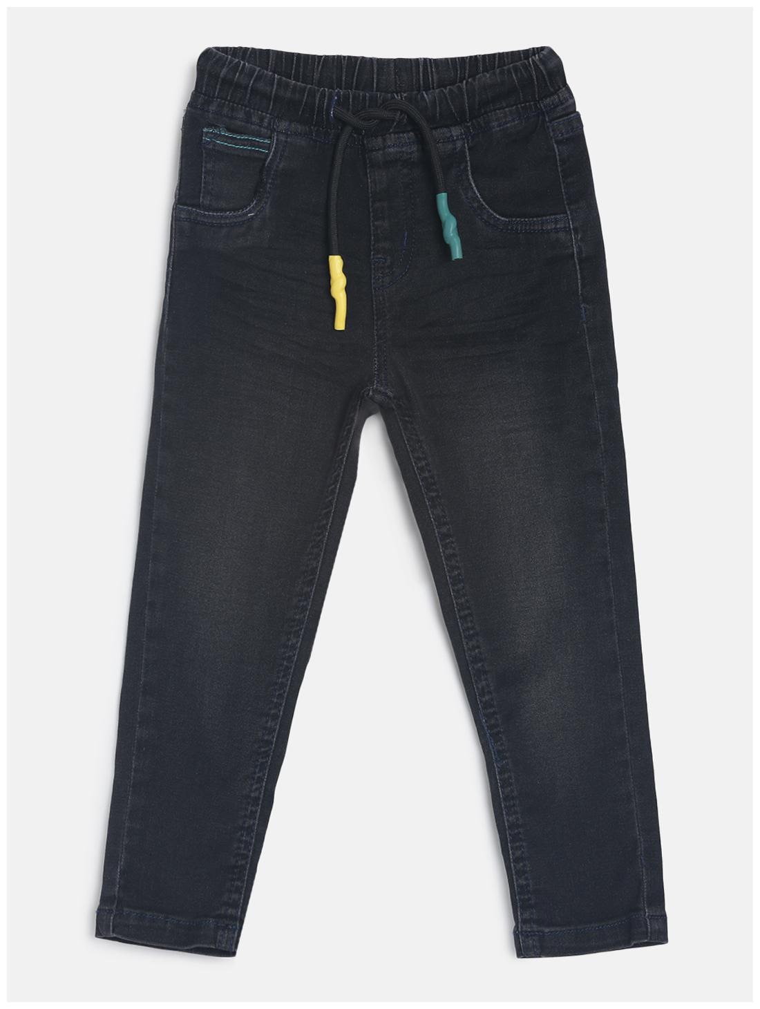 

Tales Stories Baby boy Cotton Solid Jeans - Black