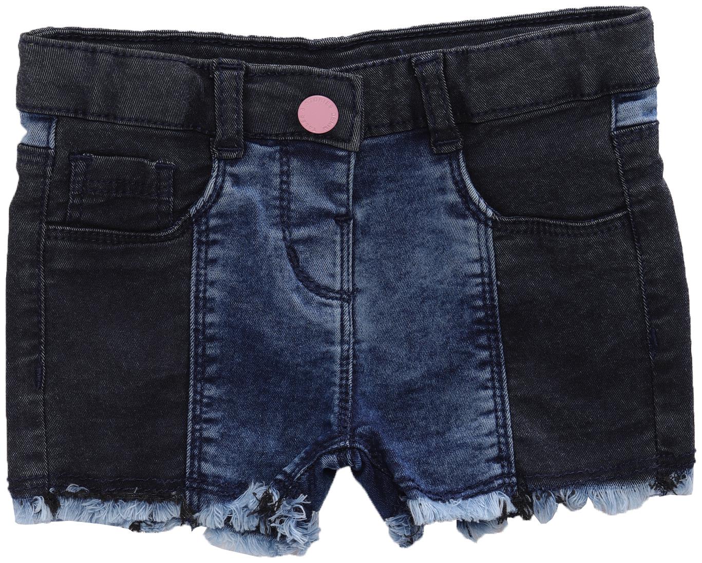 

Tales Stories Baby girl Cotton Solid Shorts - Blue