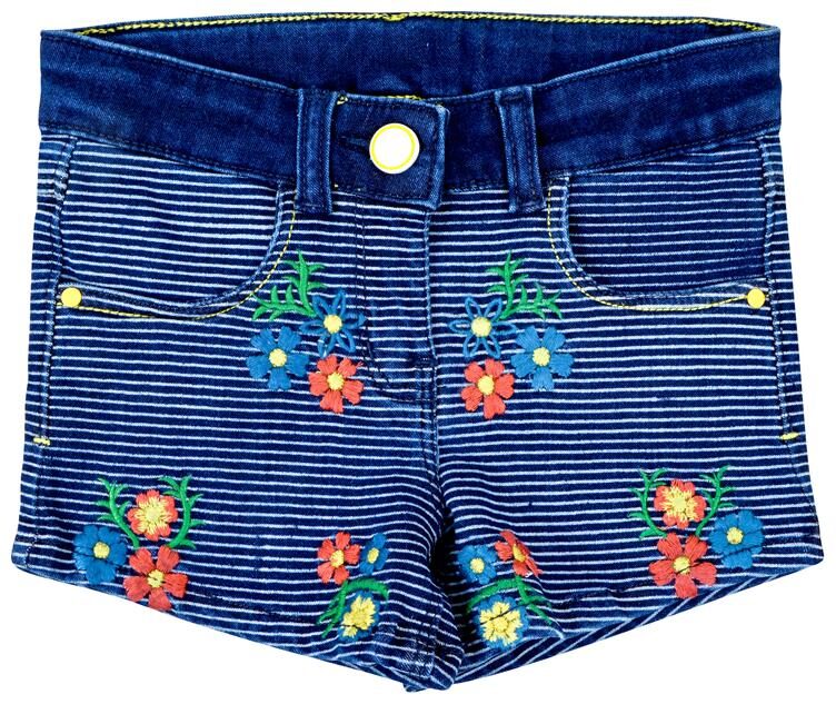 

Tales Stories Girl Cotton blend Printed Hot pants - Blue