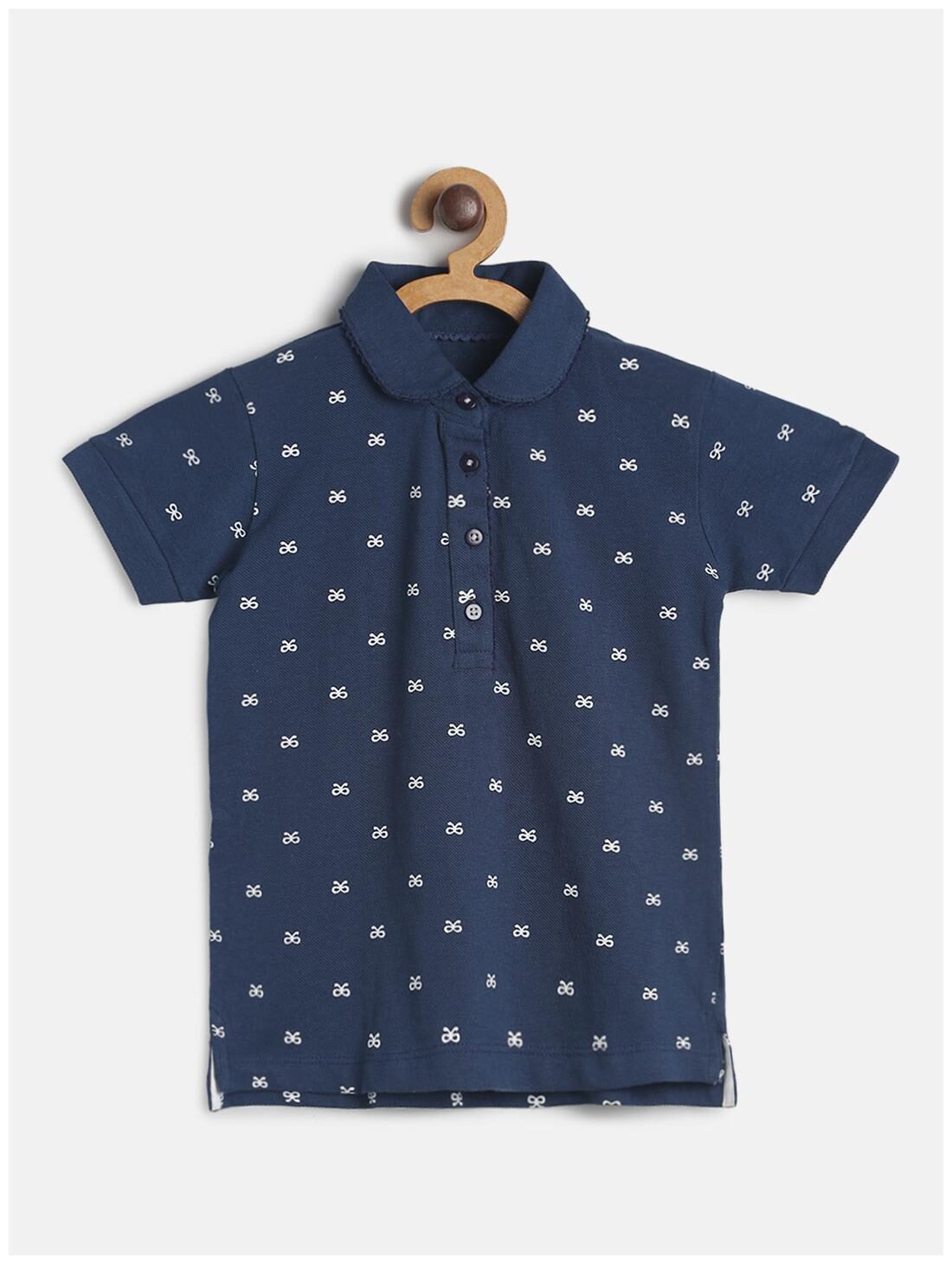 

Tales Stories Boy Cotton blend Printed T-shirt - Blue