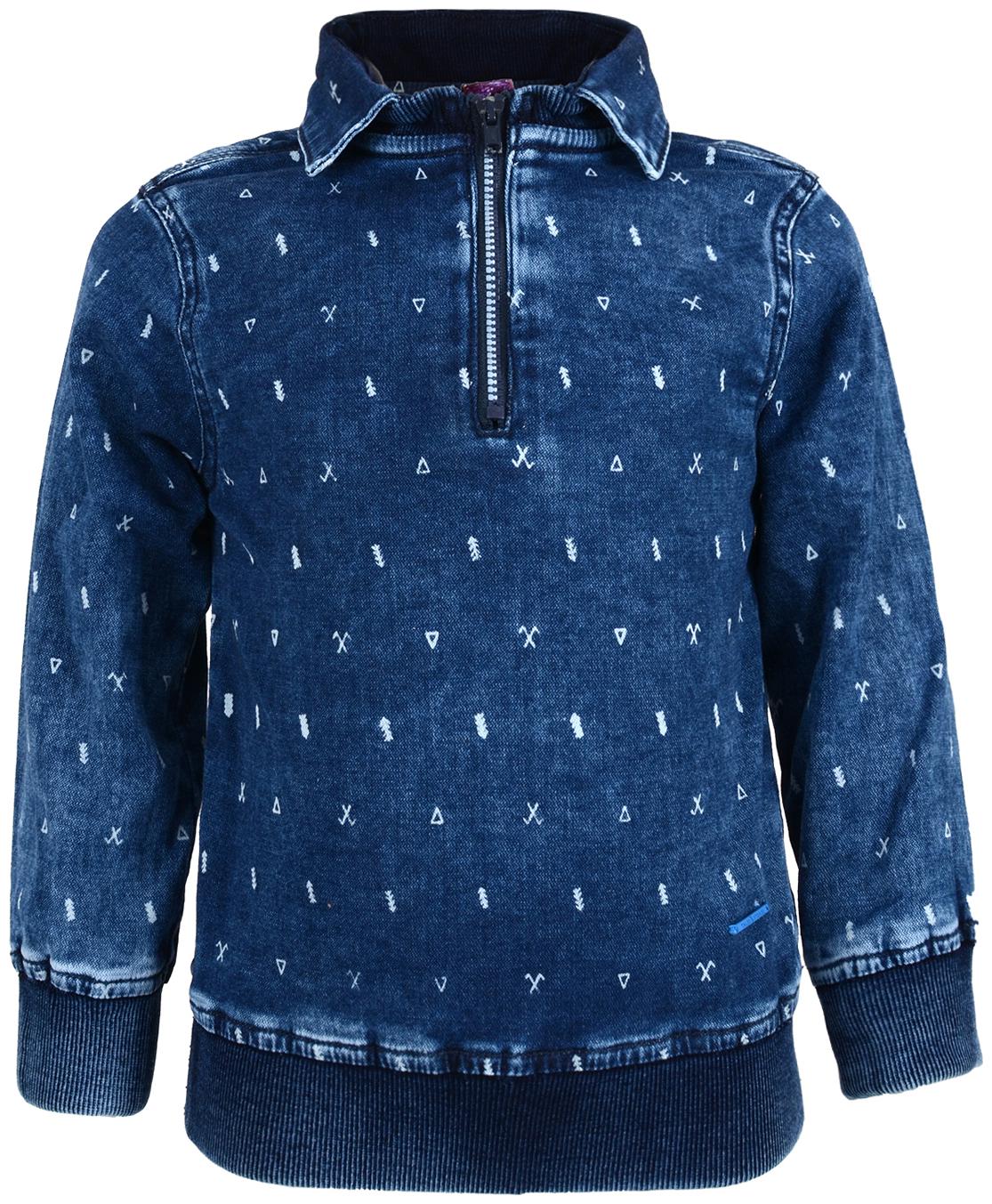 

Tales Stories Boy Cotton Solid T-shirt - Blue