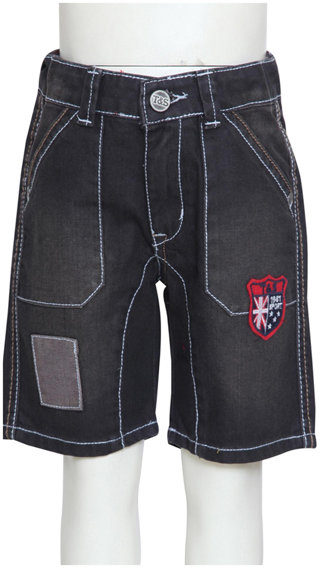 

Tales Stories Black Bermuda Shorts (2 to 3 Years)