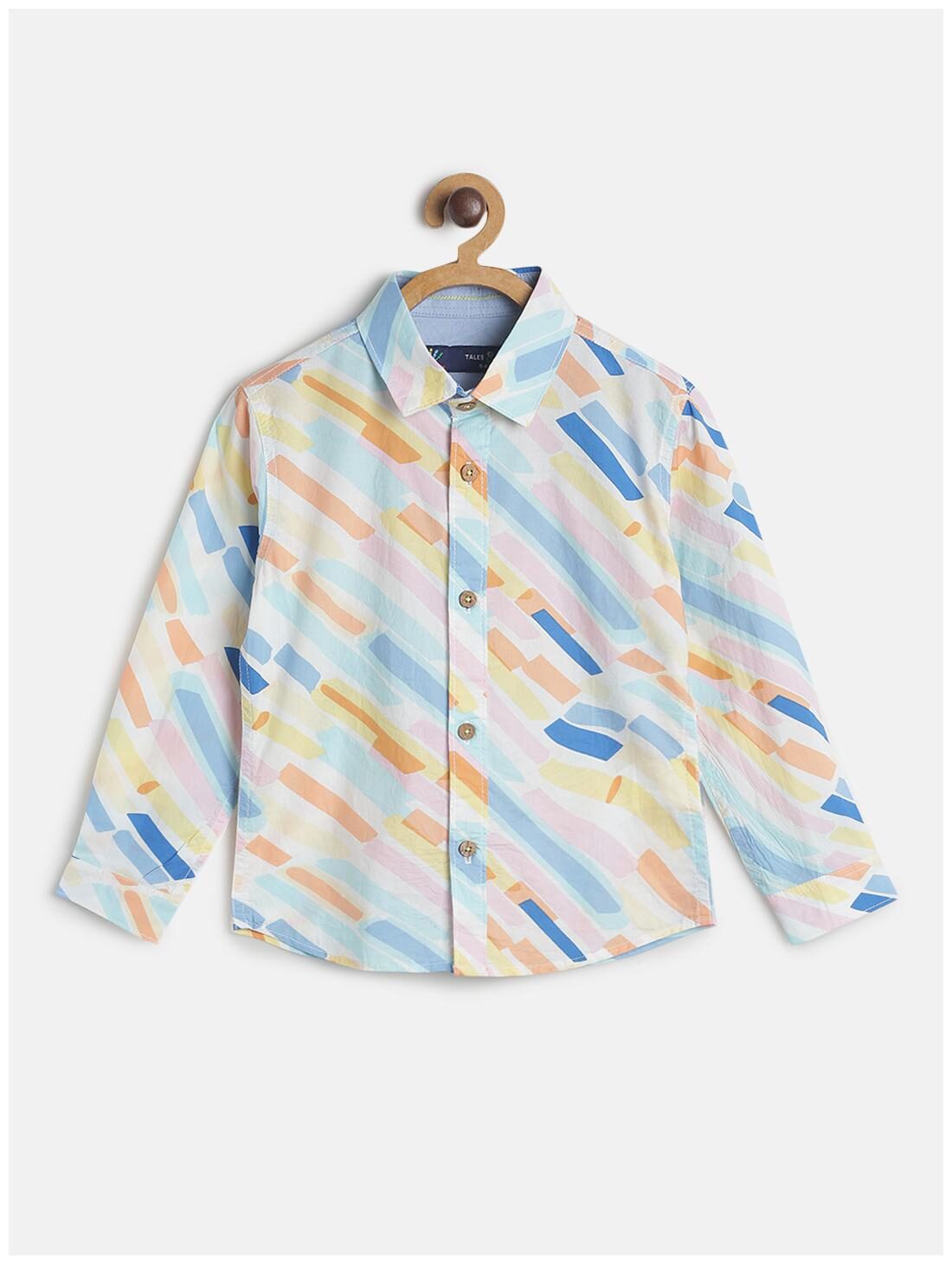 

Tales Stories Boy Cotton Printed Shirt Multi
