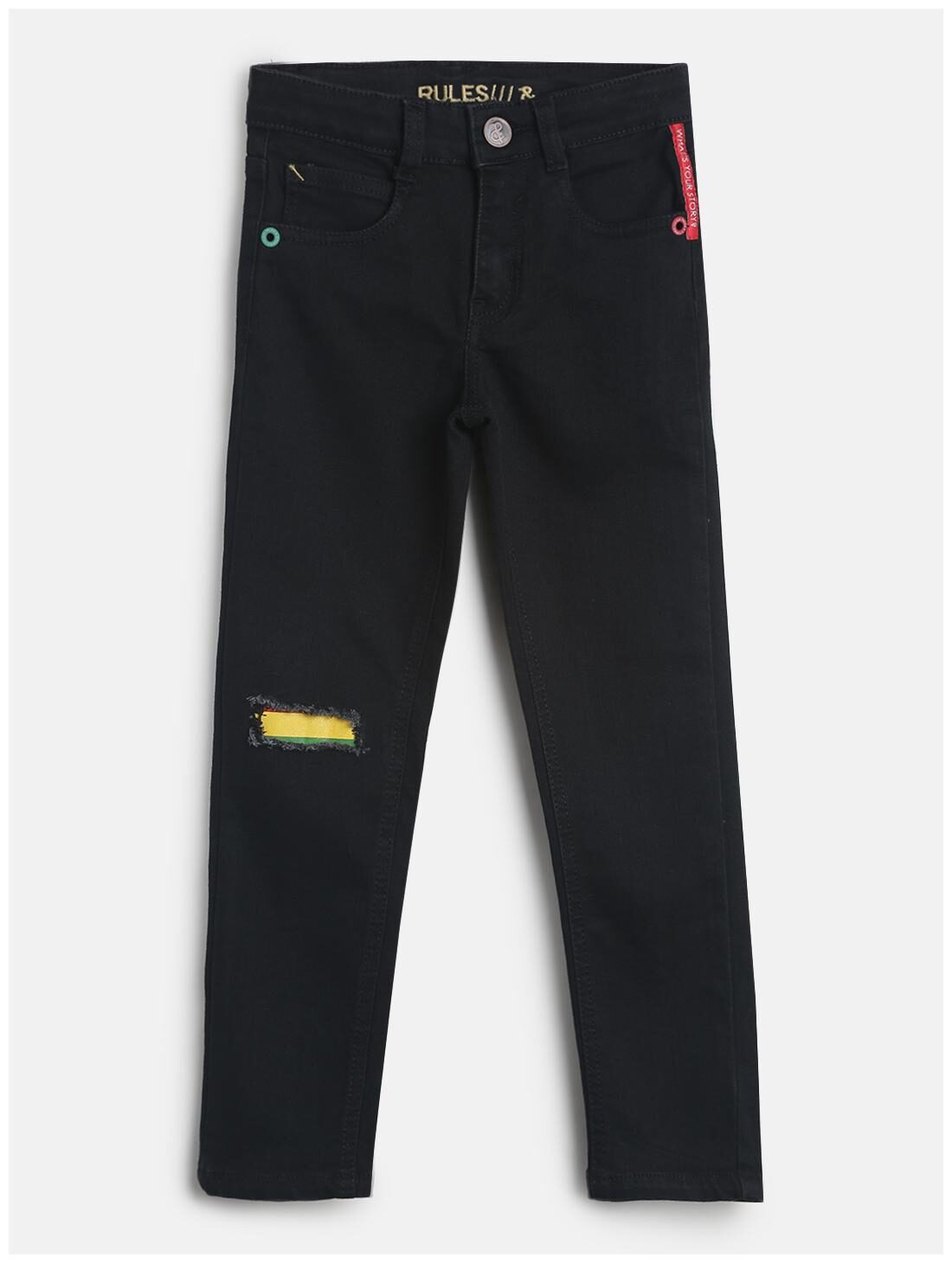 

Tales Stories Boy s Slim fit Jeans - Black