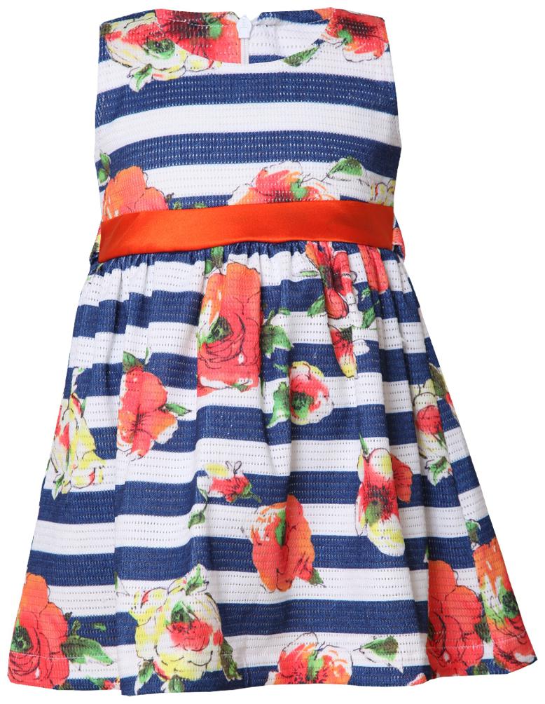 

Tales Stories Infants Blue Striped Dress